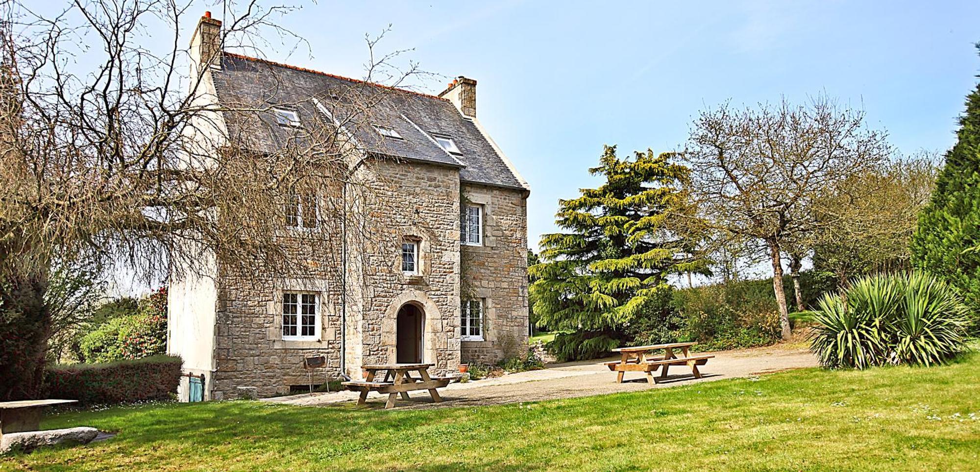 Domaine Le Puits De Jeanne Hotel Plouegat-Moysan ภายนอก รูปภาพ